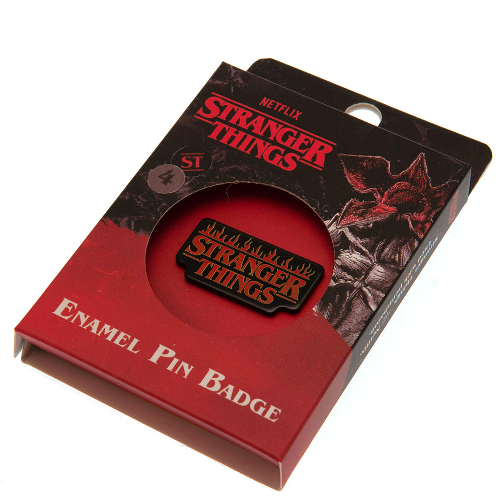 Stranger Things Badge Logo
