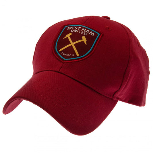 Claret classic design curved brim cap