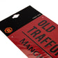 Manchester United FC Colour Street Sign
