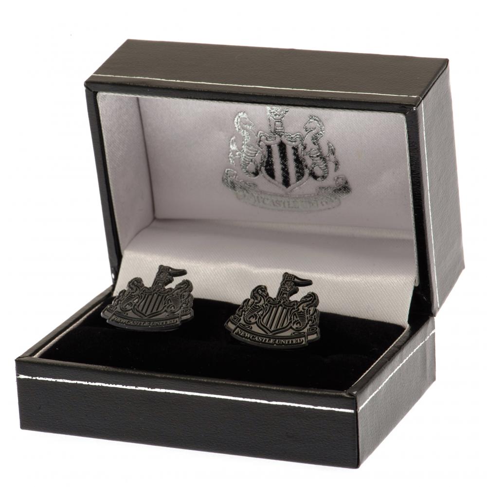 Newcastle United FC Black IP Cufflinks