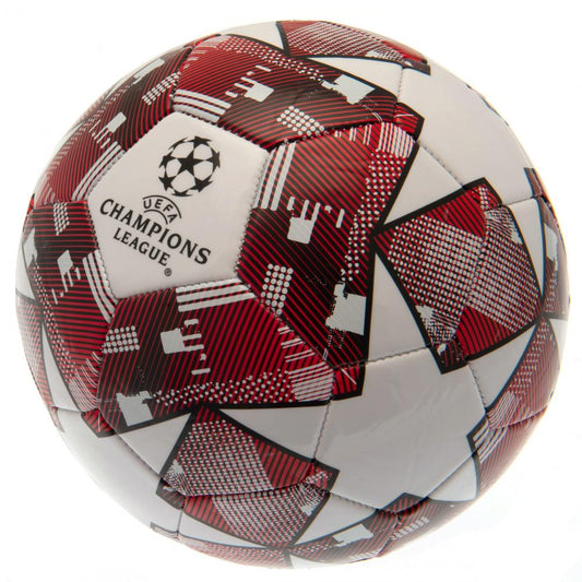 White and red tone 32 panel everyday PVC football