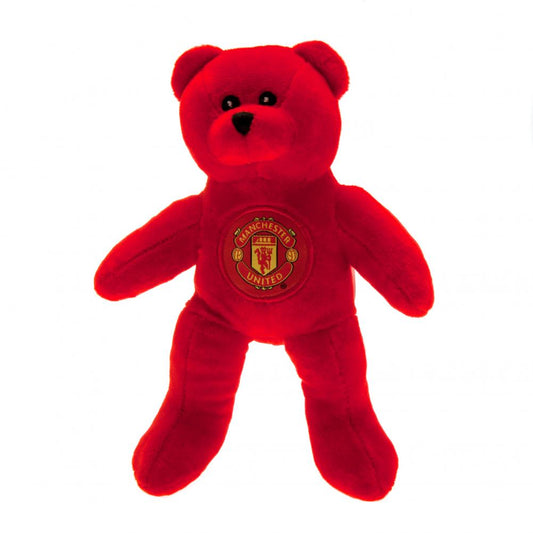 Soft to touch red plush bear