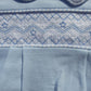 Blue Stars Smocked Babygrow