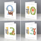 Animal Number children's Personalised Birthday Card By Sweetlea Gifts