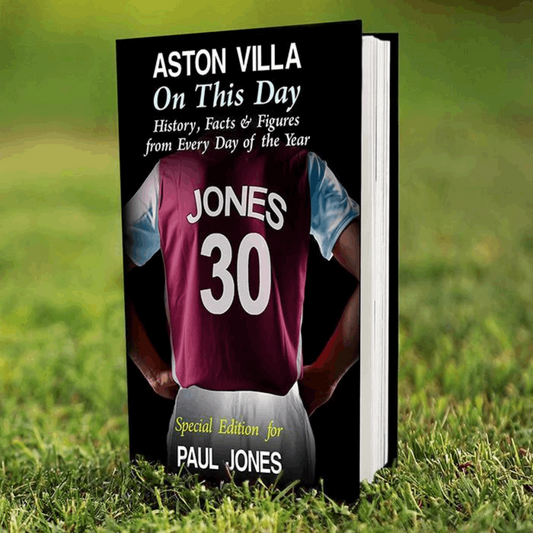 Aston villa on this day personalised book