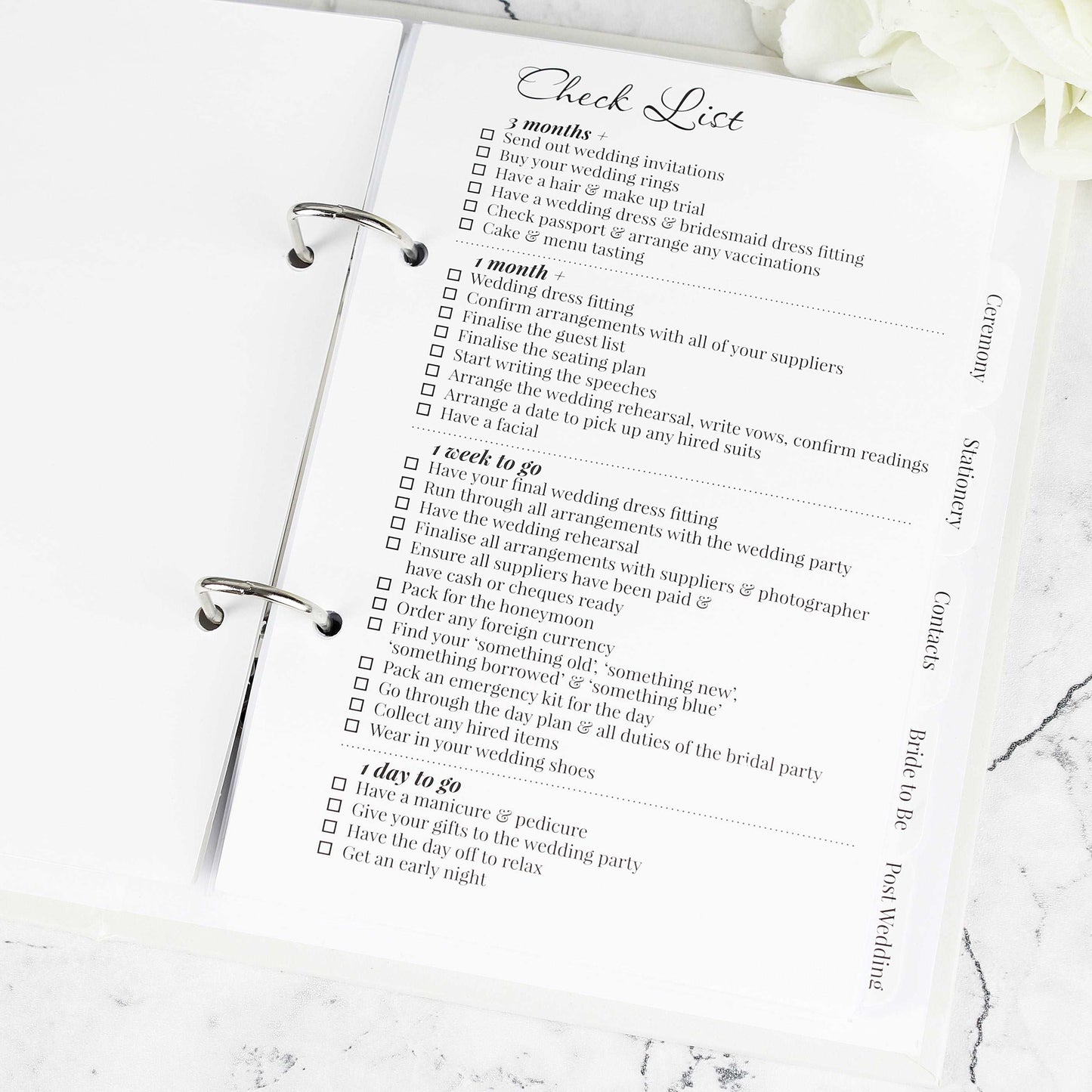 Autumnal Wedding Planner