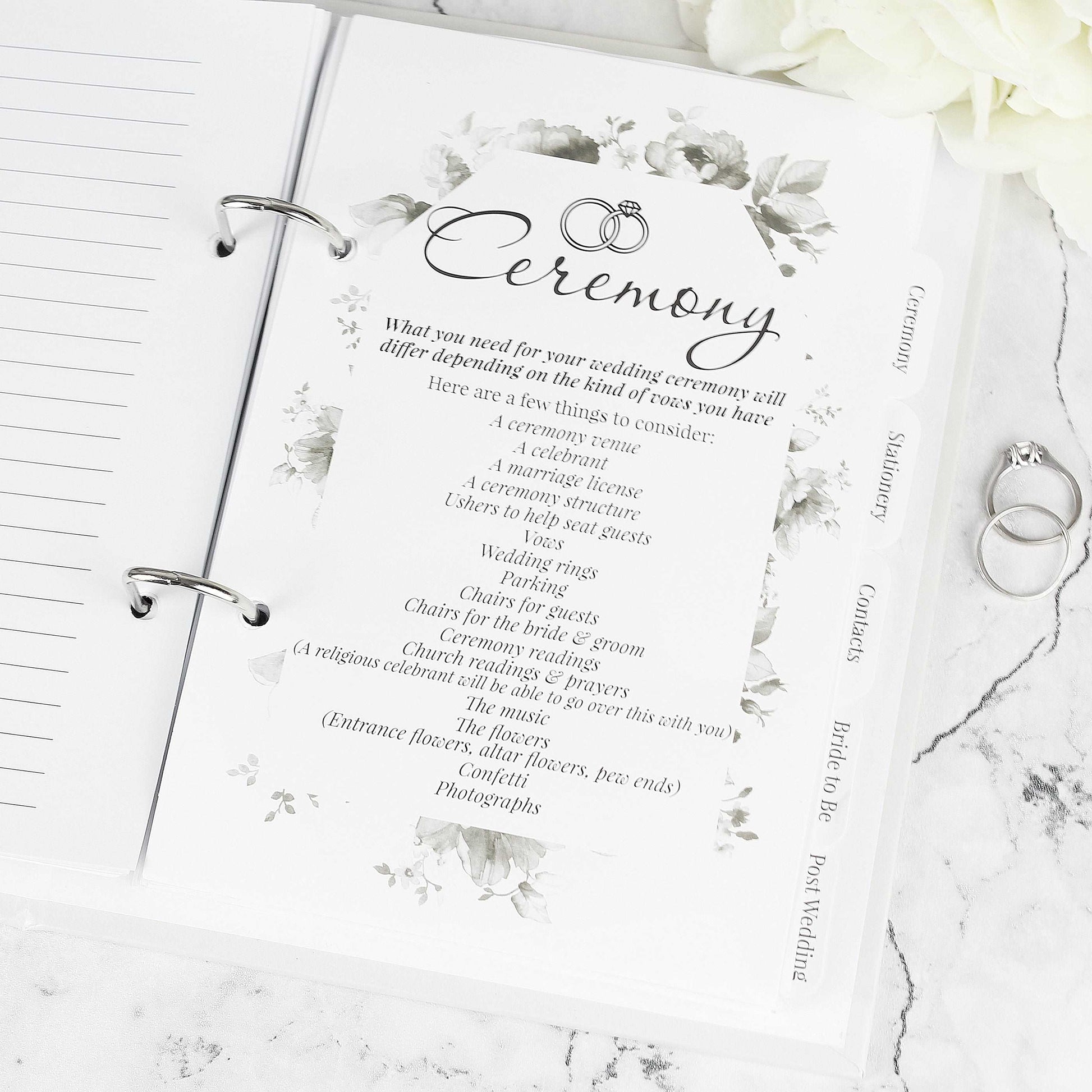 Autumnal Wedding Planner