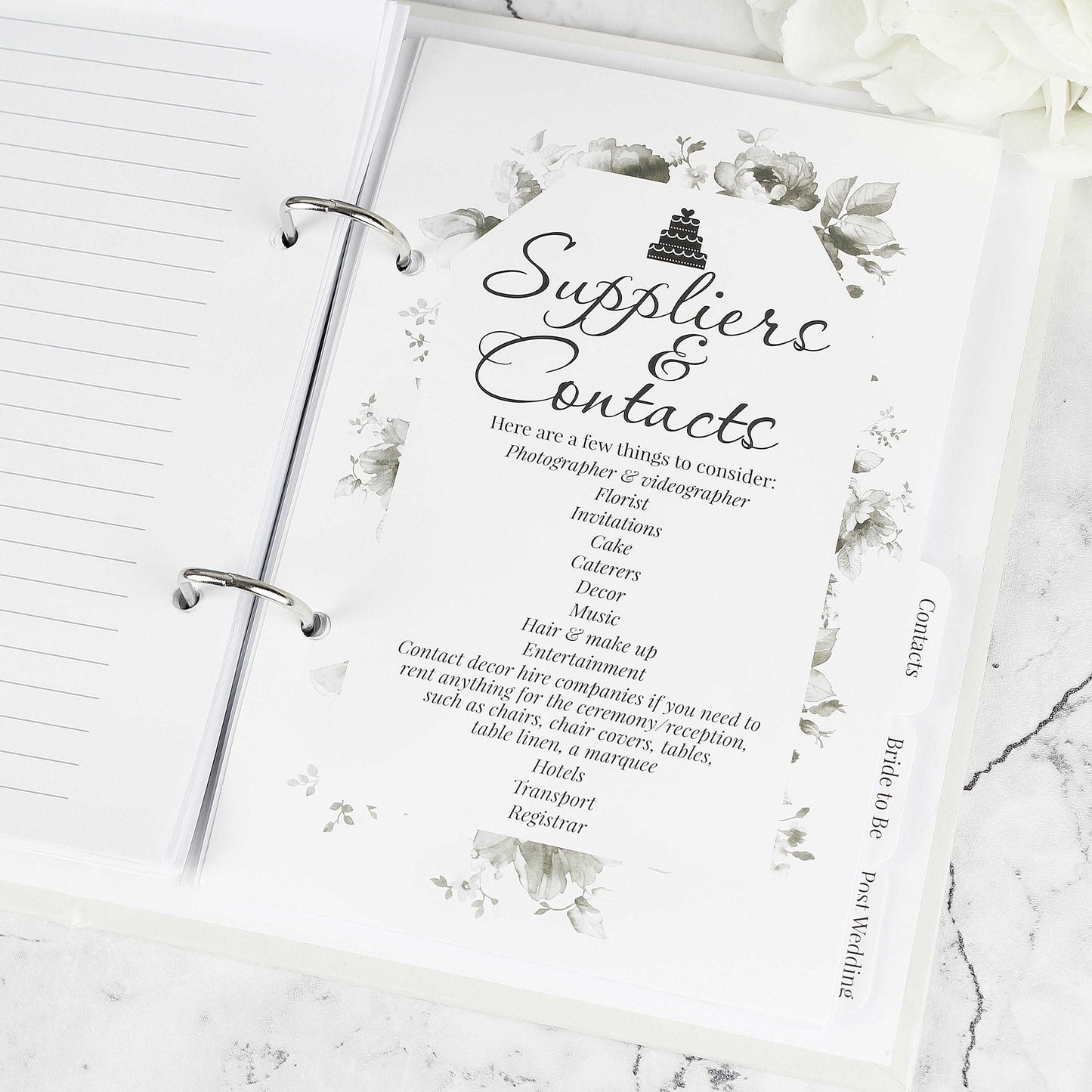 Autumnal Wedding Planner