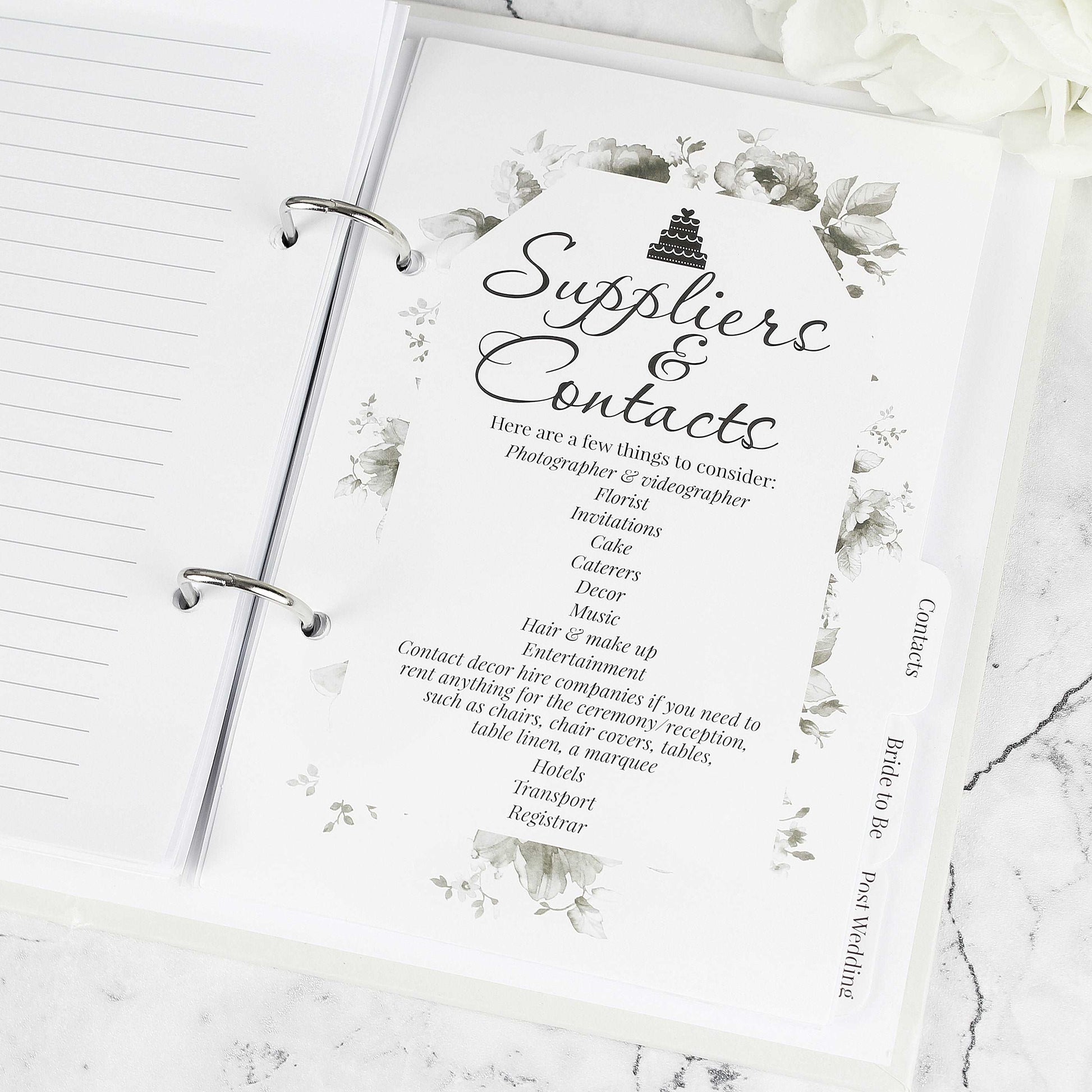 Autumnal Wedding Planner