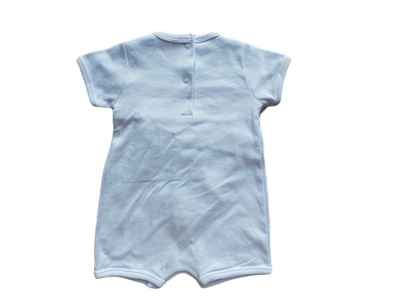 Blue baby romper
