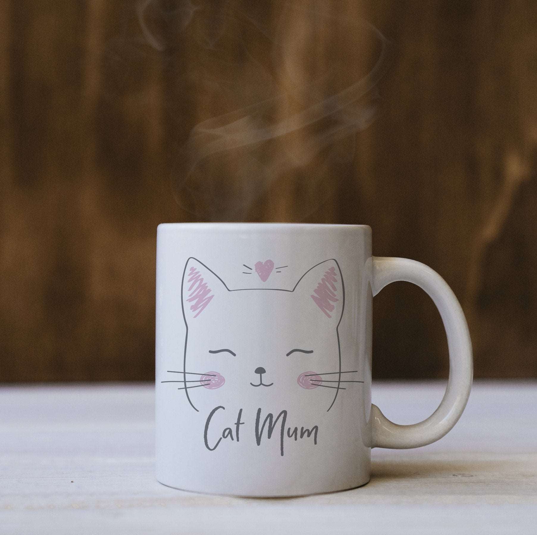 Cat Mum Mug-Personalised Gift By Sweetlea Gifts
