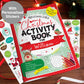 Christmas Activity Book with Stickers-Personalised Gift By Sweetlea Gifts
