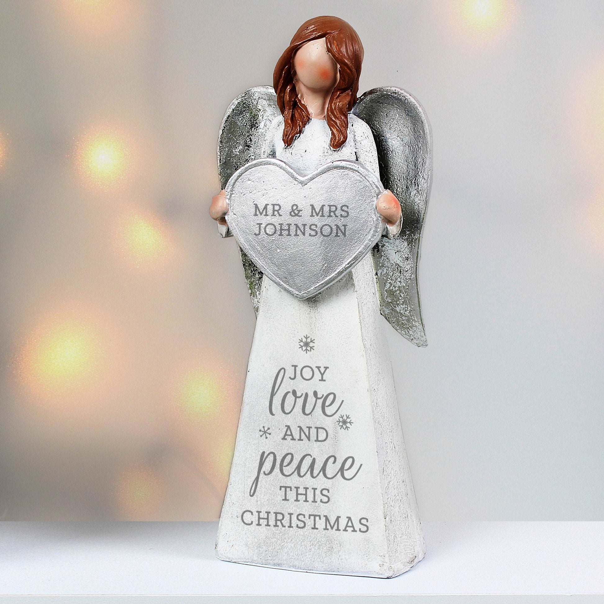 Christmas Angel Ornament-Personalised Gift By Sweetlea Gifts