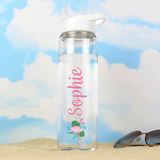 Flamingo Island Water Bottle By Sweetlea Gifts