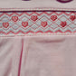 Pink Hearts Smocked Babygrow