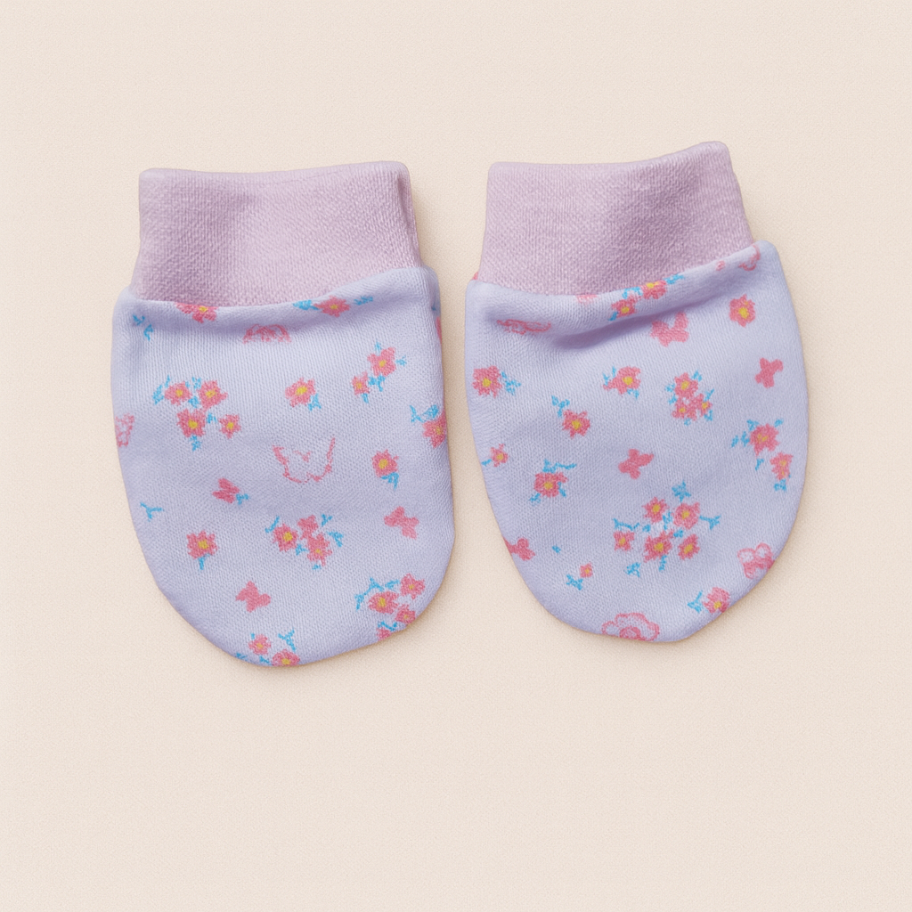 Pink Farm animal theme 7 piece Baby Layette set