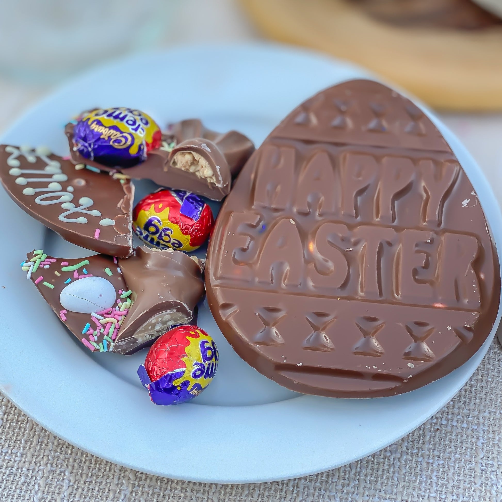 Happy Easter Cadburys Creme Easter egg letterbox gift