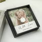 Engraved necklace and photo upload gift box set