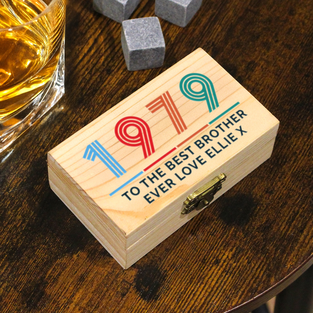 Personalised Big Age Whisky Stones