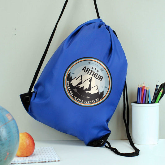 Adventure Blue Kit Bag Personalised