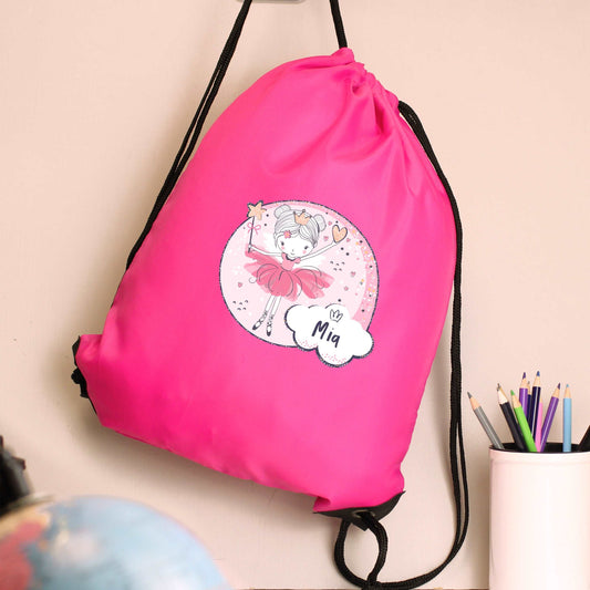 Fairy Pink Kit Bag Personalised