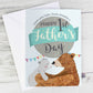 Personalised 1st Father's Day Daddy Bear Card-Personalised Gift By Sweetlea Gifts