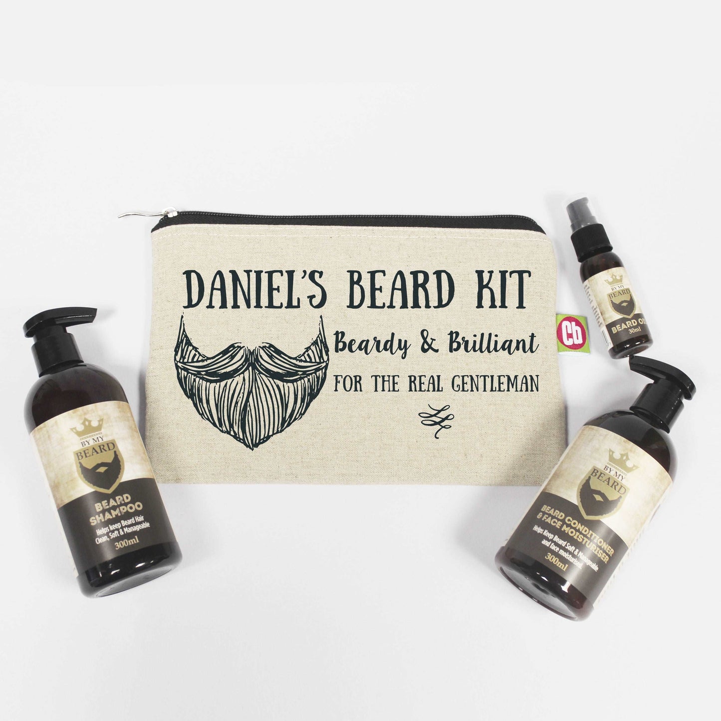Beardy and brilliant personalised Beard kit