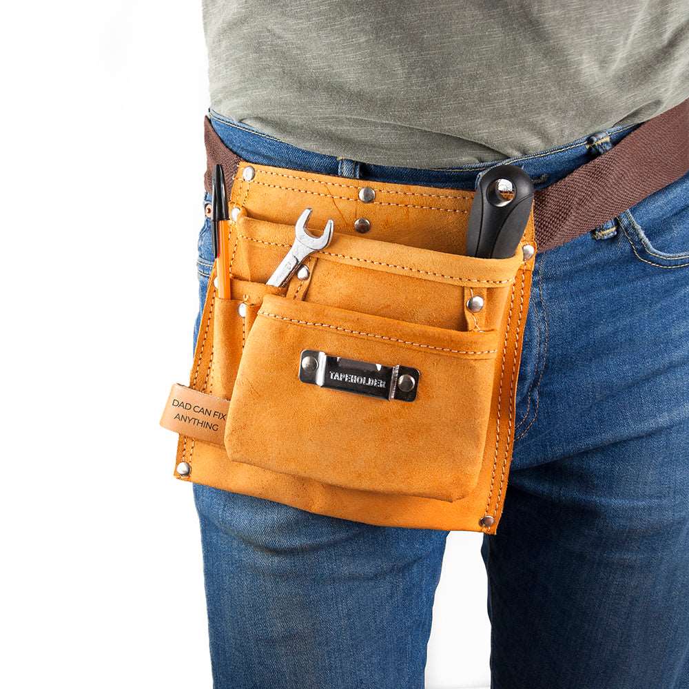 Leather tool belt personalised