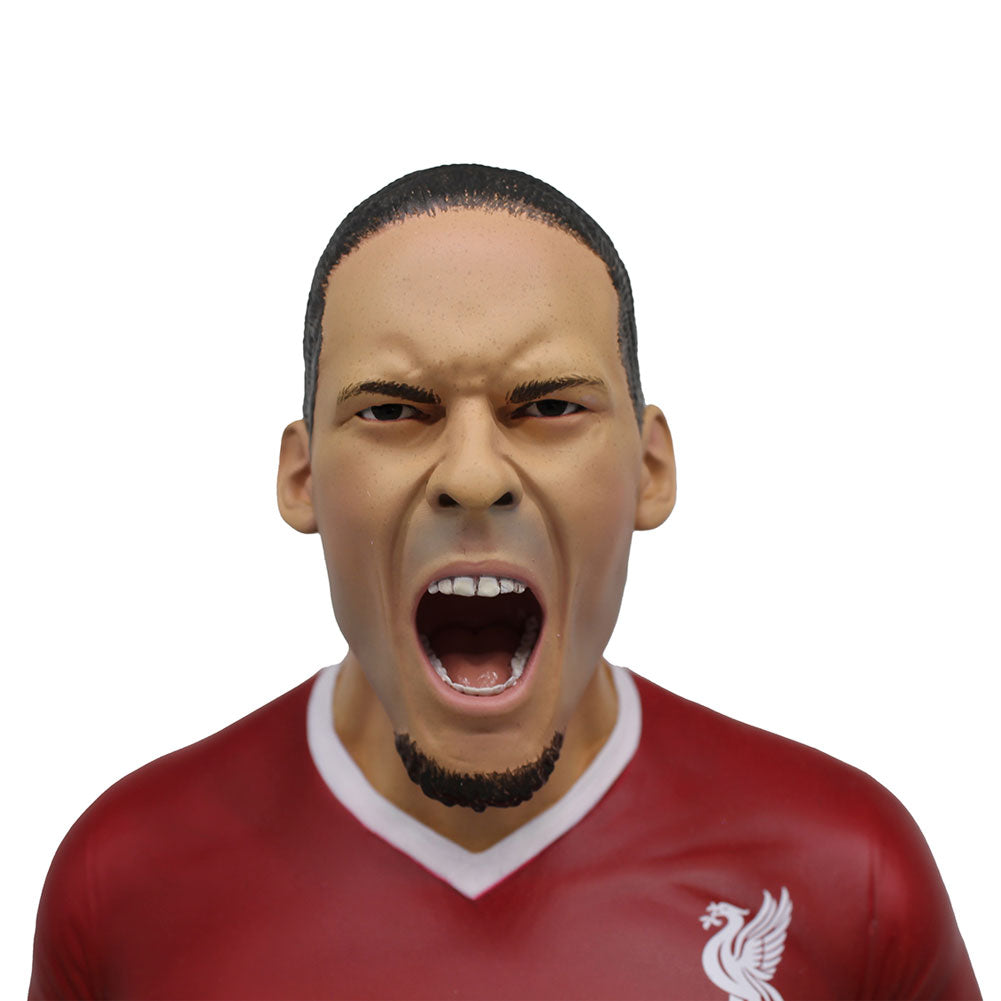 Liverpool FC Football's Finest Virgil Van Dijk Premium 60cm Statue