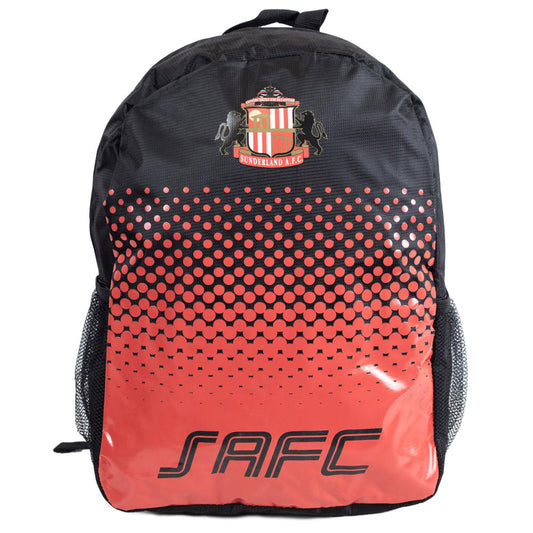 Fade design backpack featuring SAFC text and club crest 