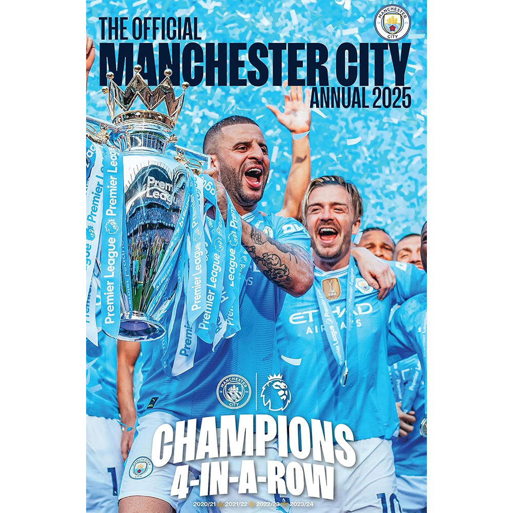 The Official Manchester City 2025 Annual is a must-read for any fan!