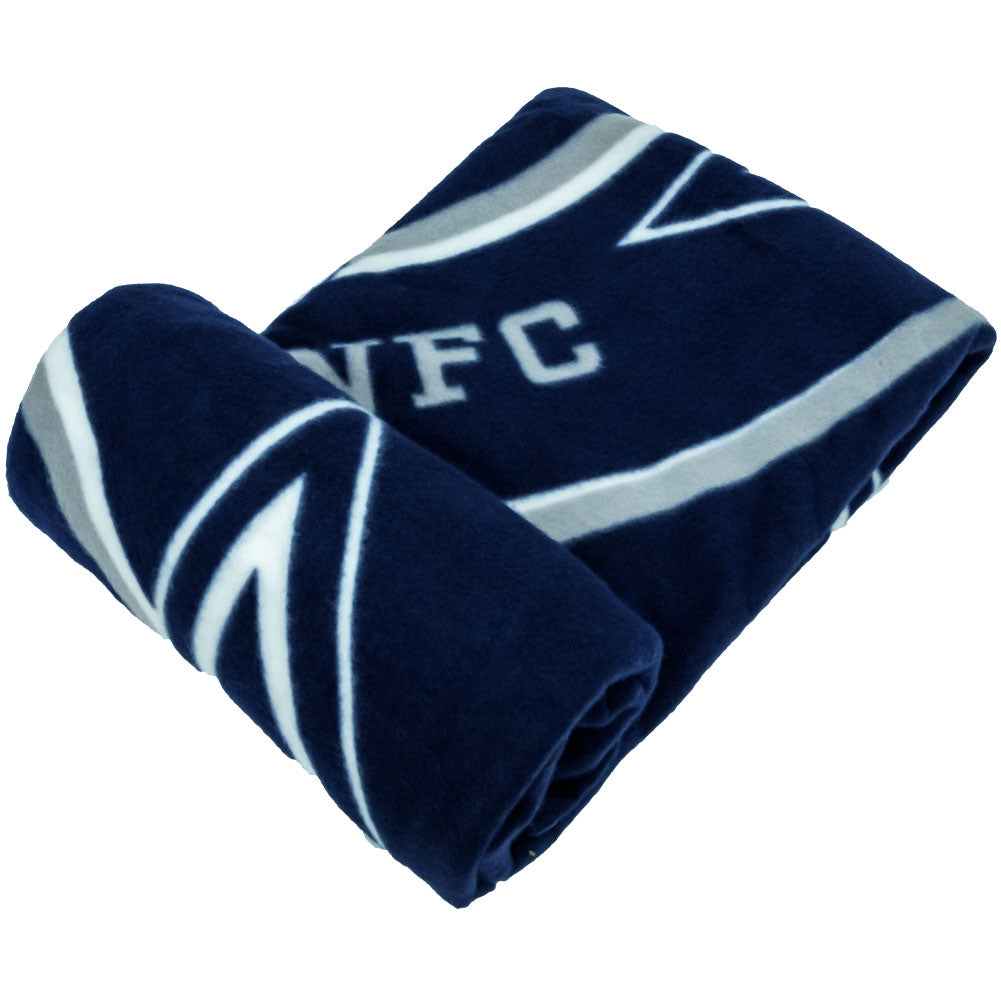 Soft feel 100% polyester fleece blanket