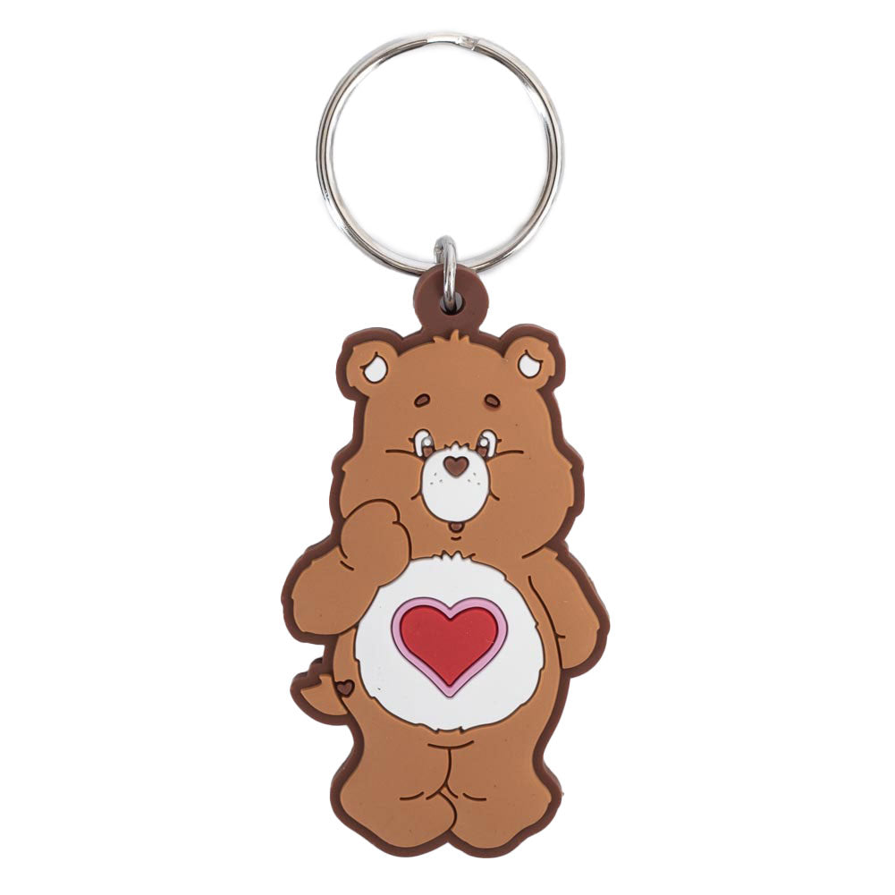 Soft, durable 5mm thick PVC Keyring with split ring