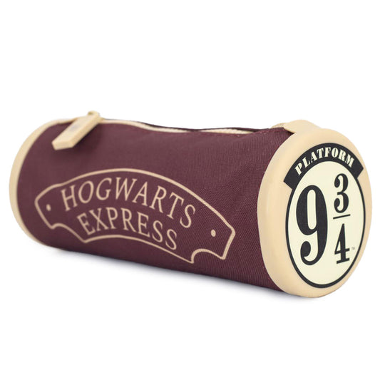 Tubular style zipped pencil case