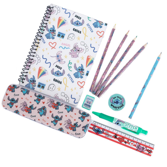 Deluxe 11 piece bumper stationery set, 1 x A4 Wiro notepad