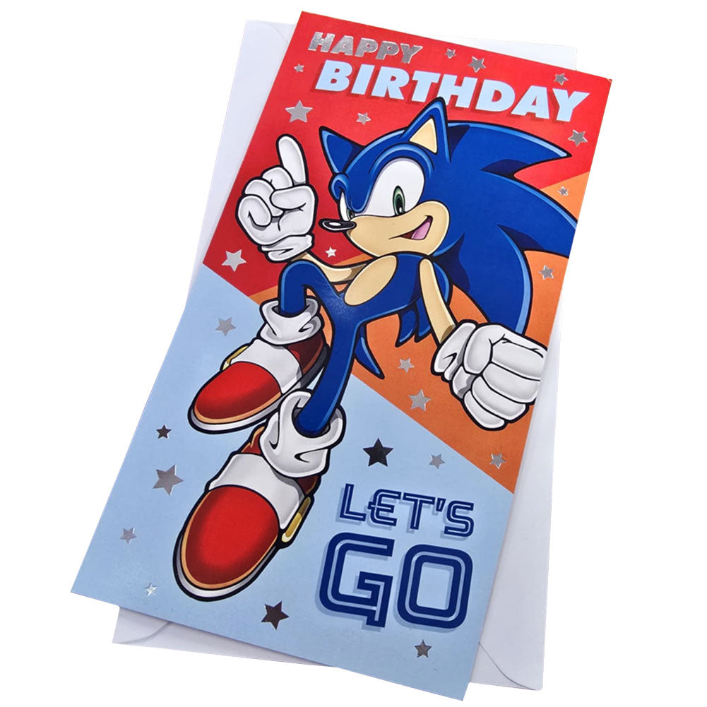 Colourful gloss finish birthday card