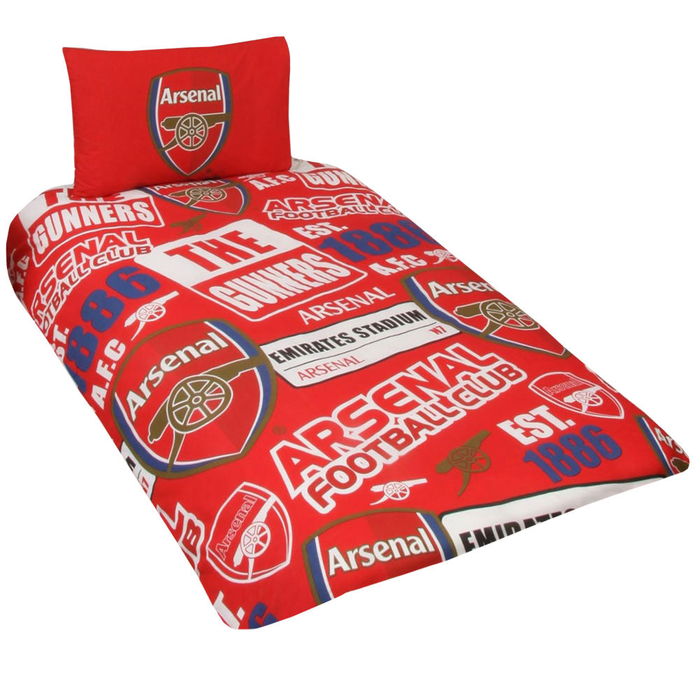 Striking patch design duvet cover 