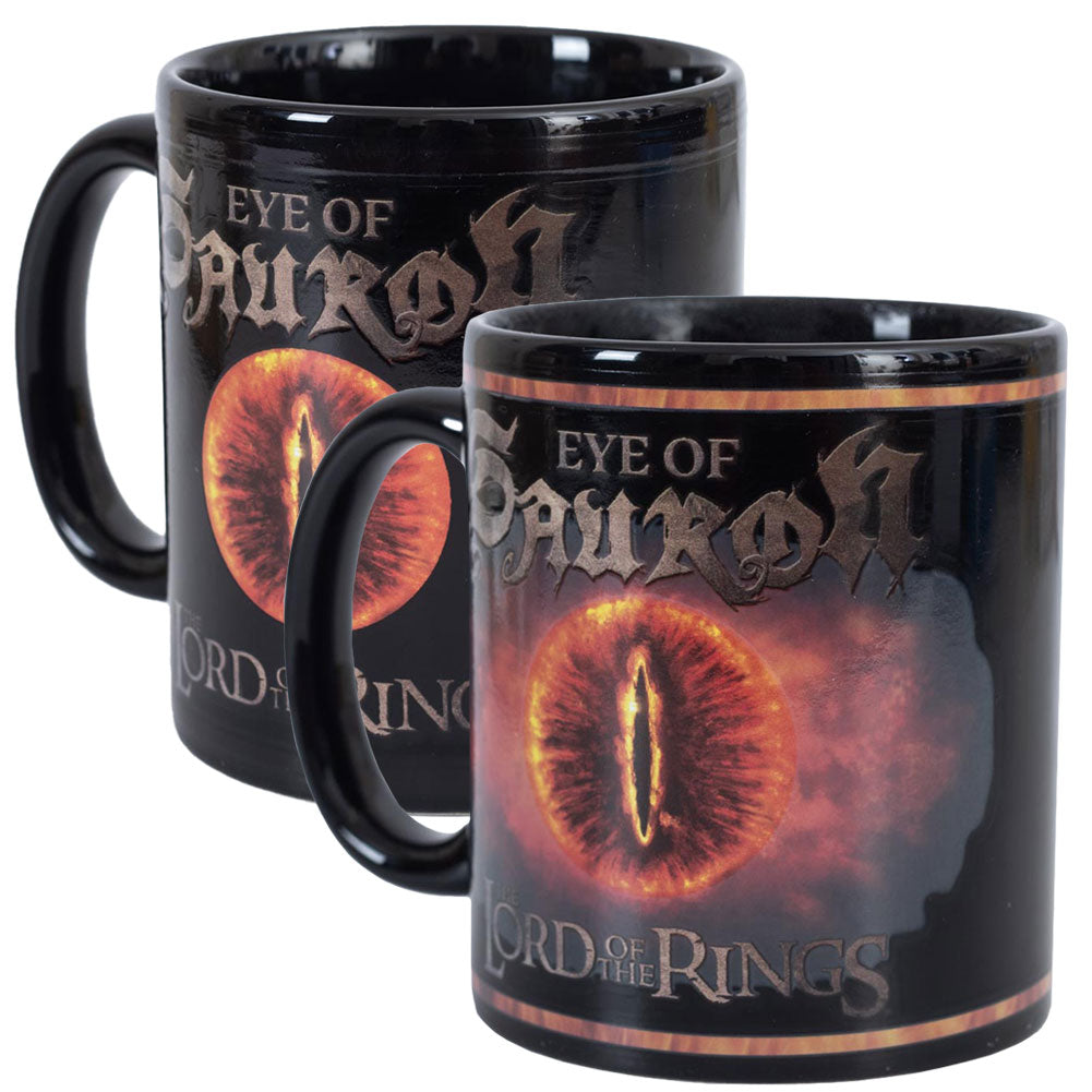 Ceramic everyday coffee mug with a heat sensitive design