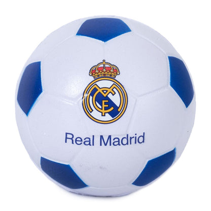 Classic blue and white football design stress ball 