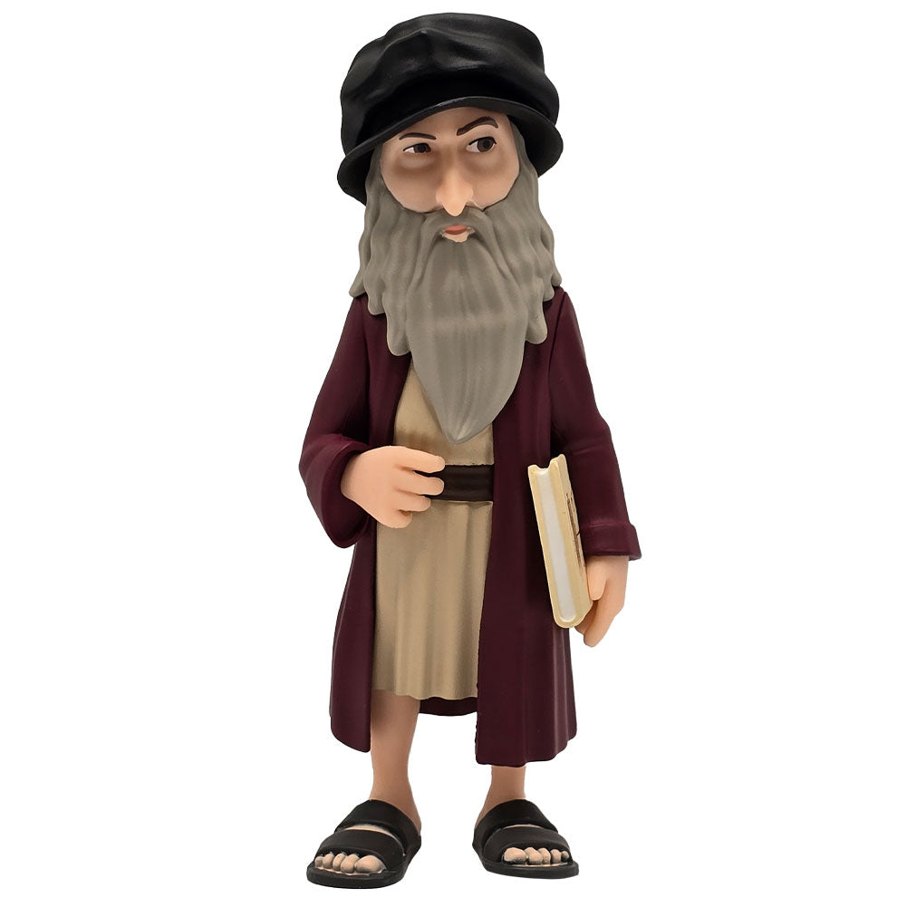 MINIX collectible figurine depicting Leonardo Da Vincci