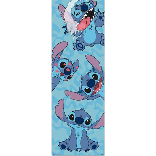 Rolled door poster