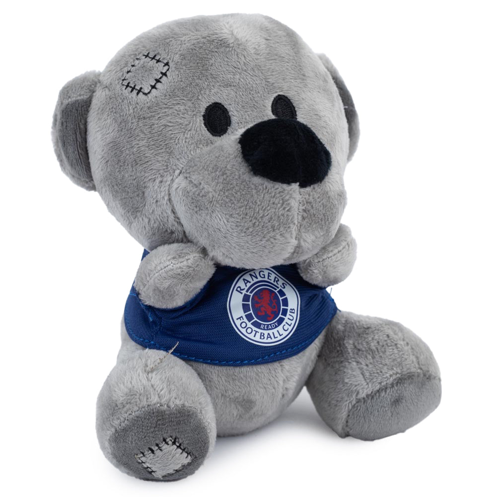 Soft to touch grey plush bear