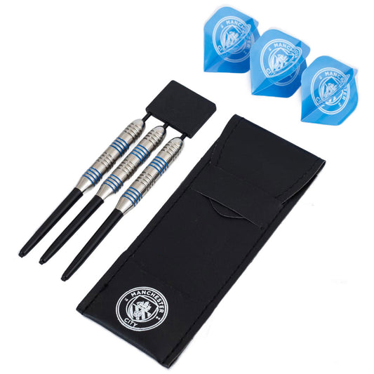 Man City essential darts set