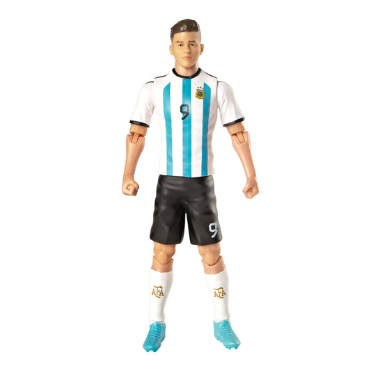 Sockers action figurine depicting Julian Alvarez