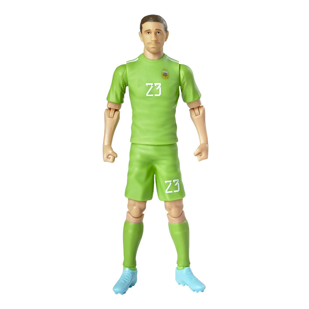 Sockers action figurine depicting Emiliano Martínez