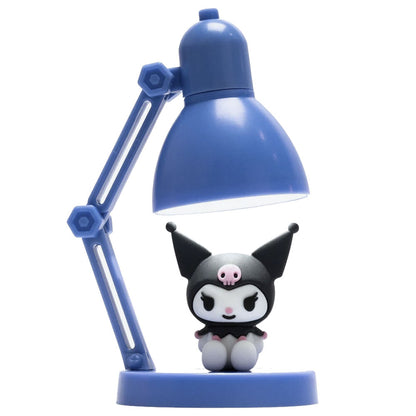 Compact Mini LED lamp with a removable figurine and an adjustable head