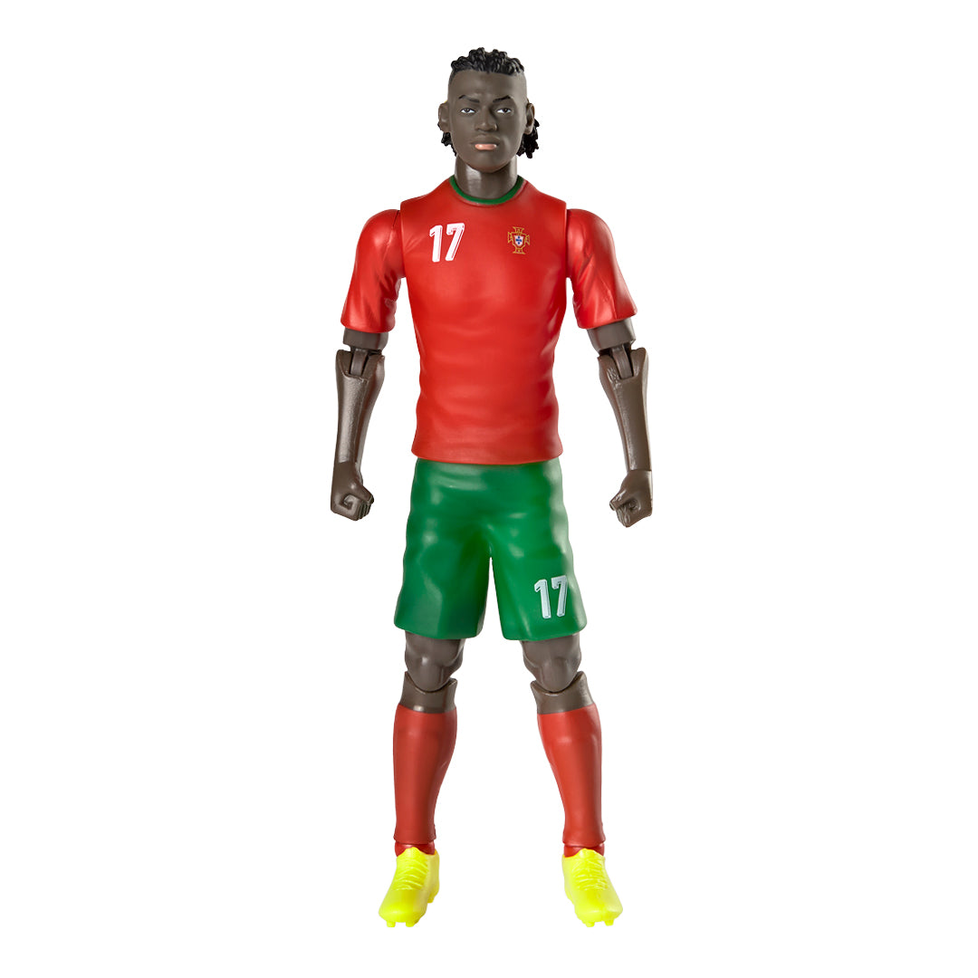 Sockers action figurine depicting Rafael Leao