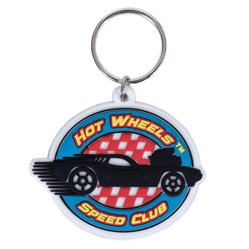 Soft, durable 5mm thick PVC Keyring with chain and split ring