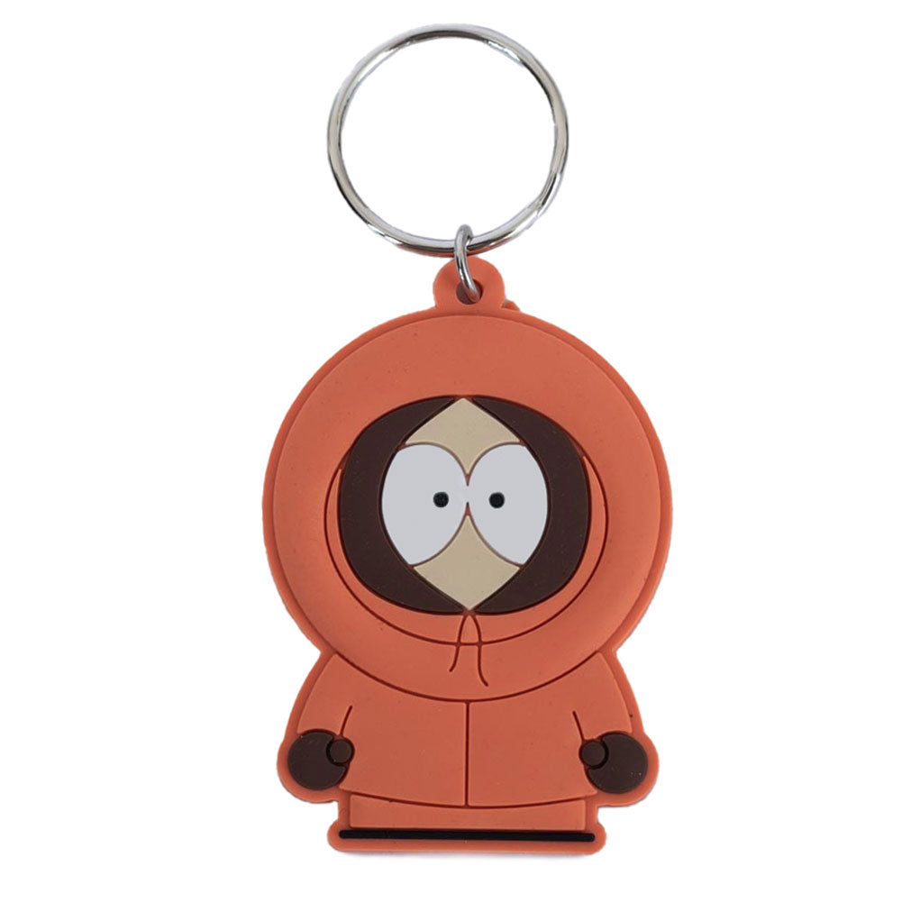 Soft, durable 5mm thick PVC Keyring with chain and split ring