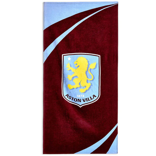 Large soft to touch 100% cotton velour beach towel